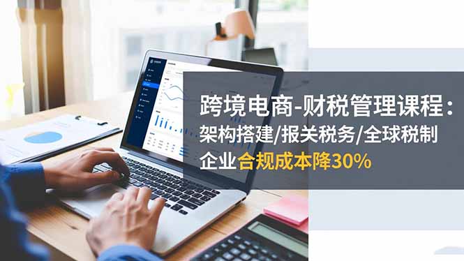 （16509期）跨境电商-财税管理课程：架构搭建/报关税务/全球税制，企业合规成本降30%_生财有道创业项目网-生财有道