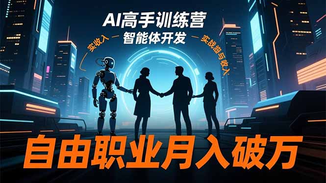 (16602期)AI高手训练营3.0,ChatGPT,Midjourney,智能体开发,自由职业月入破万_生财有道创业项目网-生财有道