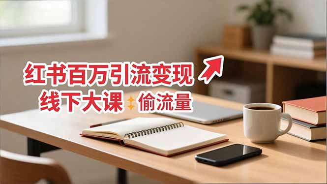 (16661期)小红书百万引流变现-11月线下大课:分享从0到百万引流路径,手把手教偷流量、拿结果_生财有道创业项目网-生财有道