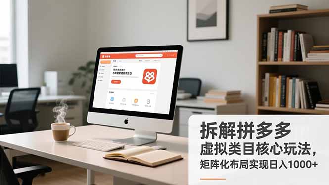 （16906期）拆解拼多多虚拟类目核心玩法，矩阵化布局实现日入1000+_生财有道创业项目网-生财有道