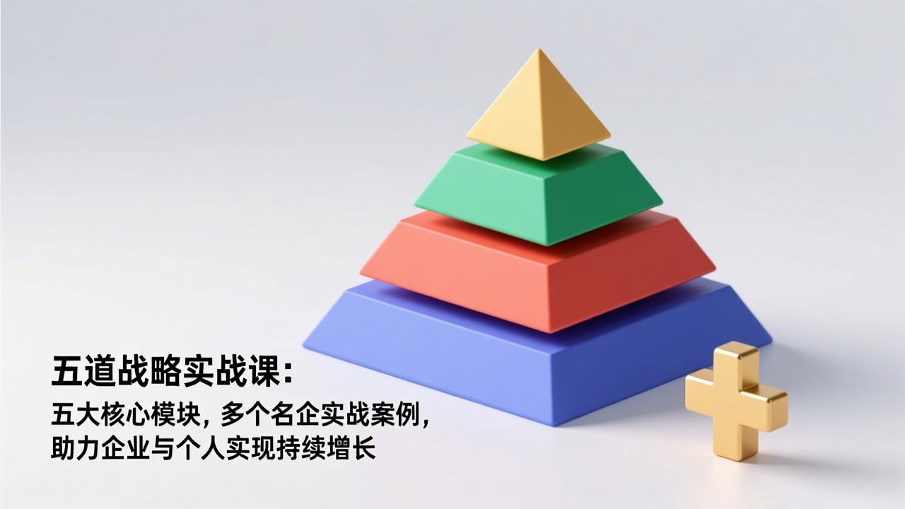 （17095期）五道战略实战课：五大核心模块，多个名企实战案例，助力企业与个人实现持续增长_生财有道创业项目网-生财有道