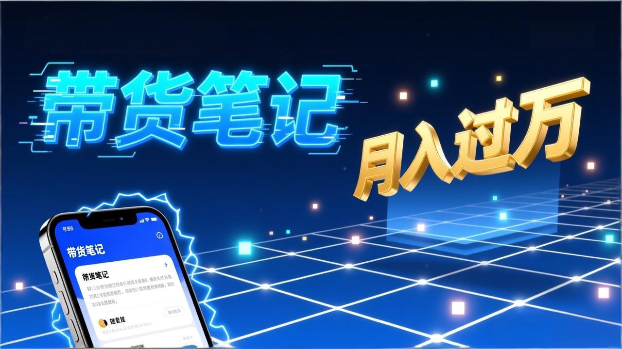 （17229期）小红书爆款笔记带货实战：拆解封面标题正文全要素，手把手教你单篇笔记带货月入过万_生财有道创业项目网-生财有道