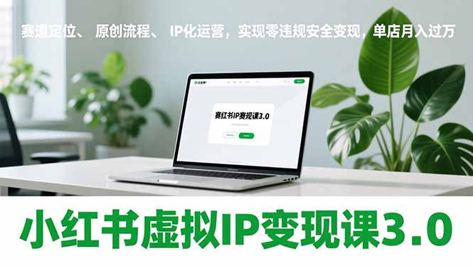 （17029期）小红书虚拟IP变现课3.0，赛道定位、原创流程、IP化运营，实现零违规安全变现，单店月入过万_生财有道创业项目网-生财有道