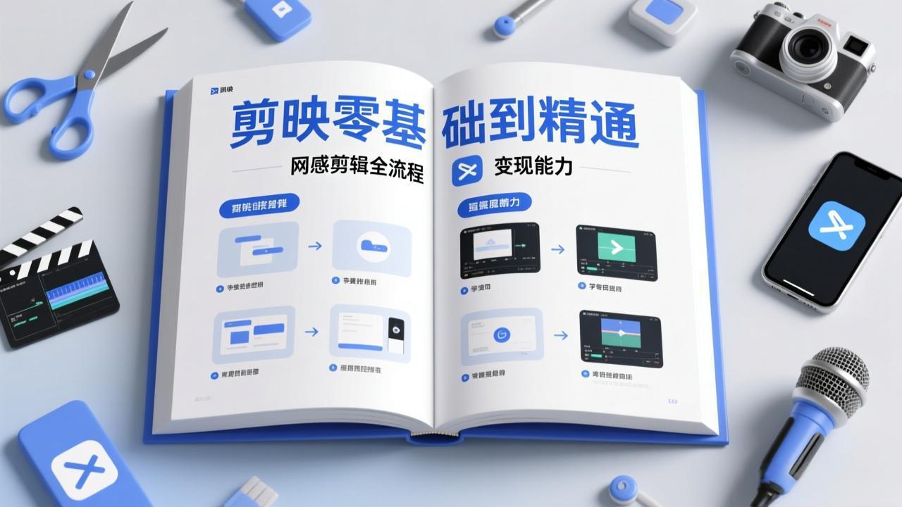 （17473期）剪映零基础也能快速上手，从入门到精通掌握网感剪辑全流程，掌握能直接变现的剪辑能力_生财有道创业项目网-生财有道