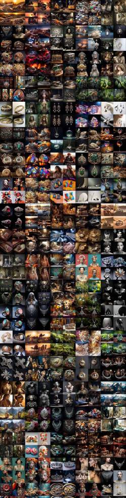 460+专业Midjourney珠宝摄影AI提示词戒指，项链-耳环-手链-宝石等，立即开始创作珠宝艺术——生财有道创业项目网-生财有道