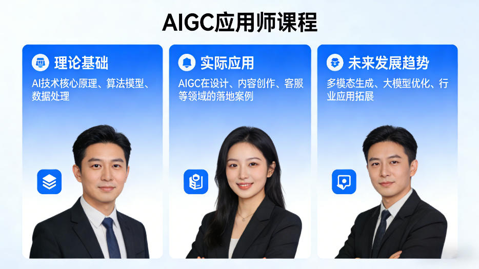 AIGC应用师课程,覆盖了AI技术的理论基础、实际应用、以及未来发展趋势——生财有道创业项目网-生财有道