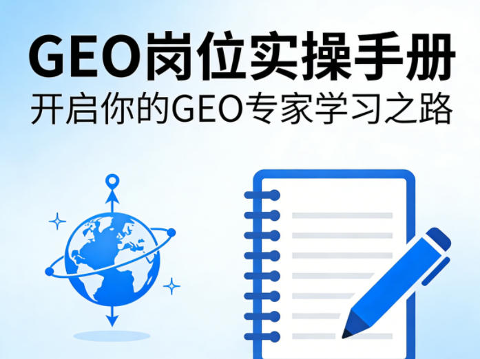 GEO岗位实操手册，开启你的GE0专家学习之路——生财有道创业项目网-生财有道