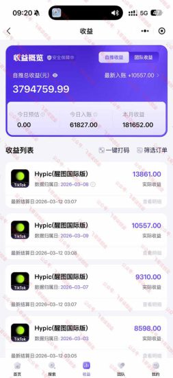 （17929期）26年最新海外Tk剪映拉新，蓝海项目，会手机剪辑就可以做，月入20000＋_生财有道创业项目网-生财有道