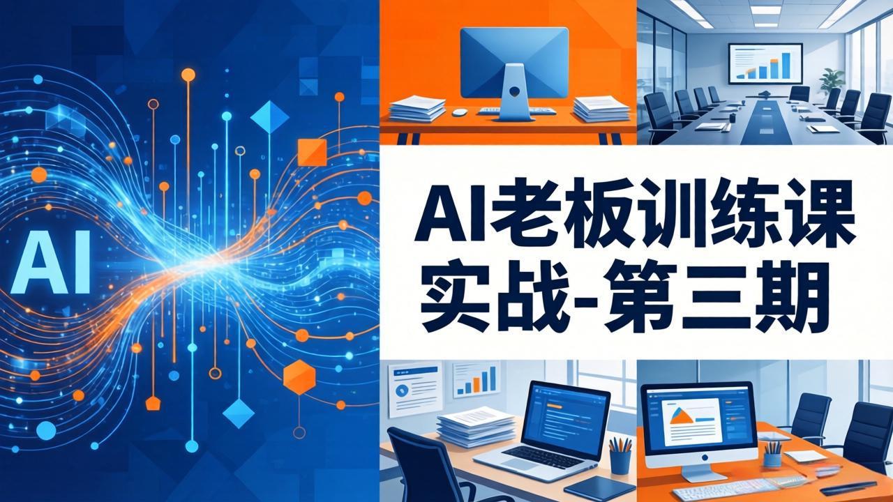 (18025期) AI老板训练课实战-第三期:AI+内容应用落地教学,从0到1打通AI变现完整路径_生财有道创业项目网-生财有道