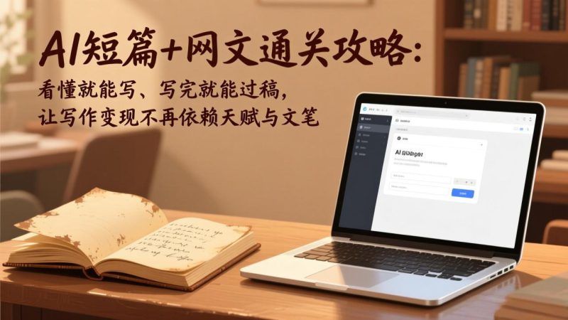 （18064期）AI短篇+网文通关攻略-更新4月：看懂就能写、写完就能过稿，让写作变现不再依赖天赋与文笔_生财有道创业项目网-生财有道