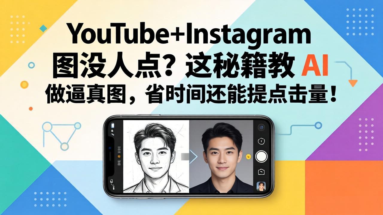 （17911期）YouTube+Instagram图没人点？这秘籍教 AI 做逼真图，省时间还能提点击量_生财有道创业项目网-生财有道