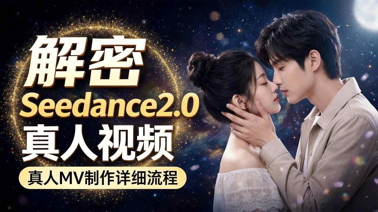 Seedance 2.0解密教程：零基础制作真人MV全流程——生财有道创业项目网-生财有道
