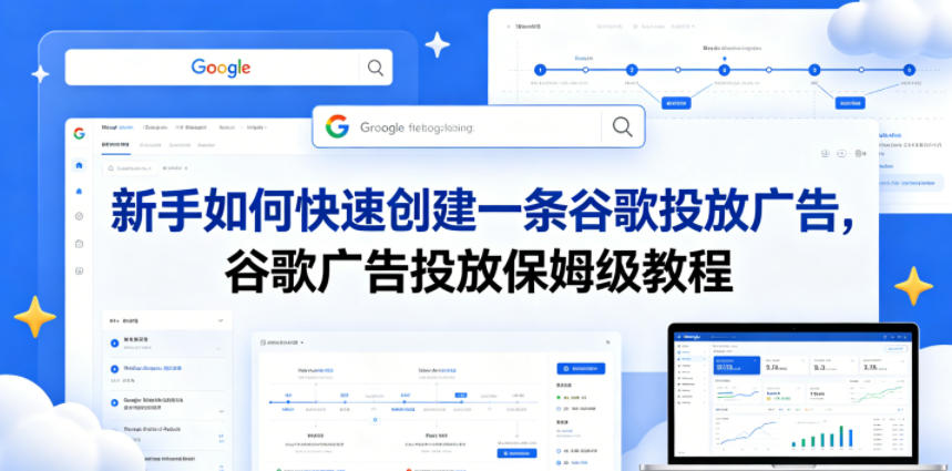 新手如何快速创建一条谷歌投放广告，谷歌广告投放保姆级教程——生财有道创业项目网-生财有道