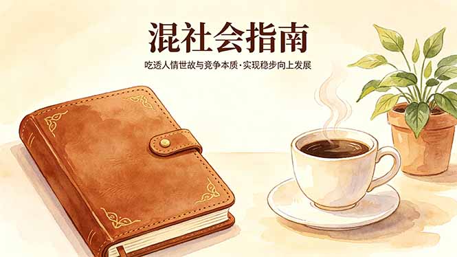（18282期）付费文章：混社会指南，吃透人情世故与竞争本质，实现稳步向上发展_生财有道创业项目网-生财有道