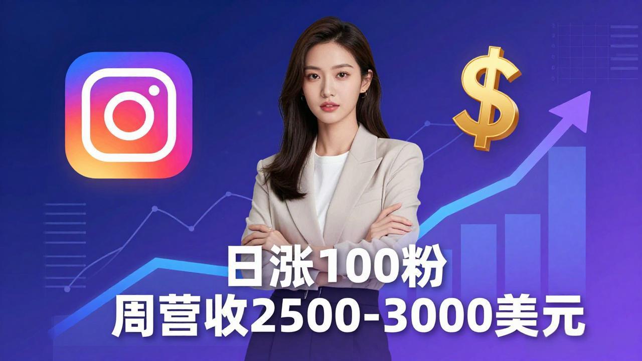 （18299期）想做数字产品？Sheri亲授：日涨100粉、每周2500至3000美元的营收，Instagram躺着赚_生财有道创业项目网-生财有道