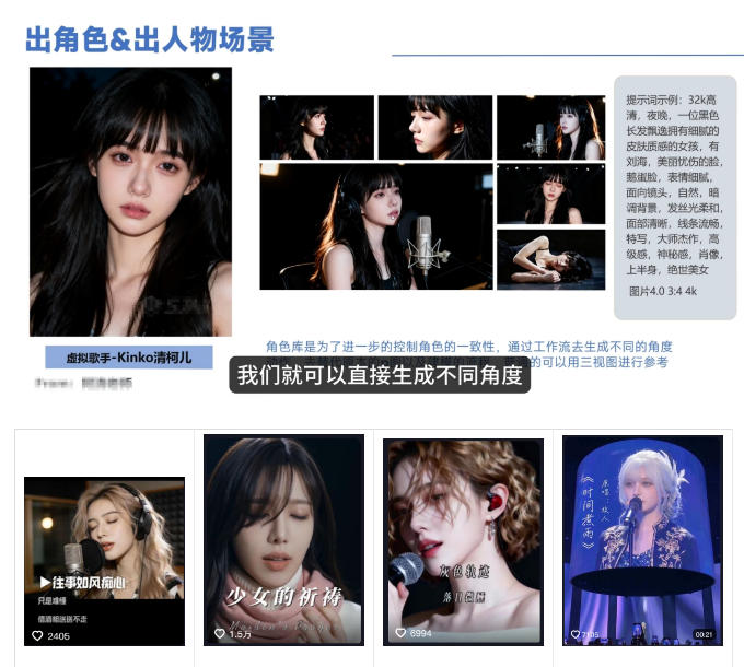 AI音乐MV全流程制作教程，从音乐生成到MV剪辑一站式搞定，打造属于自己的虚拟歌手——生财有道创业项目网-生财有道