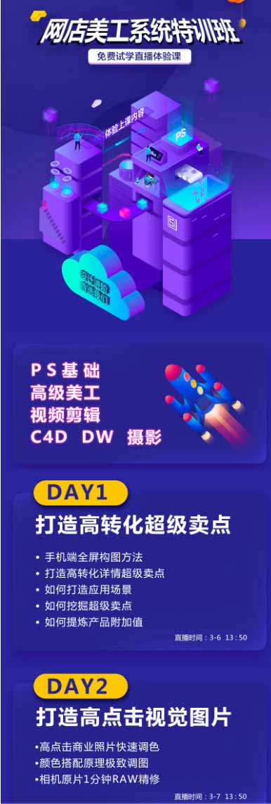 (19435期)网店美工系统精英班-7月:PS基础×主图设计×海报实战×详情页×首页装修×产品修图×视频剪辑×人像精修。_生财有道创业项目网-生财有道