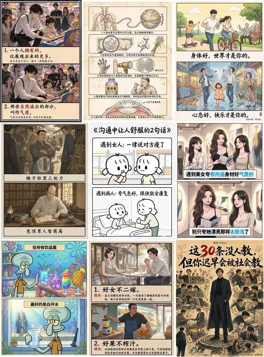 图片[4]-（19966期）外面卖699元的抖音10W粉博主AI绘图实战课：提示词+爆款复刻+漫画创作+封面设计，从0掌握AI作图与变现完整流程_生财有道创业项目网-生财有道