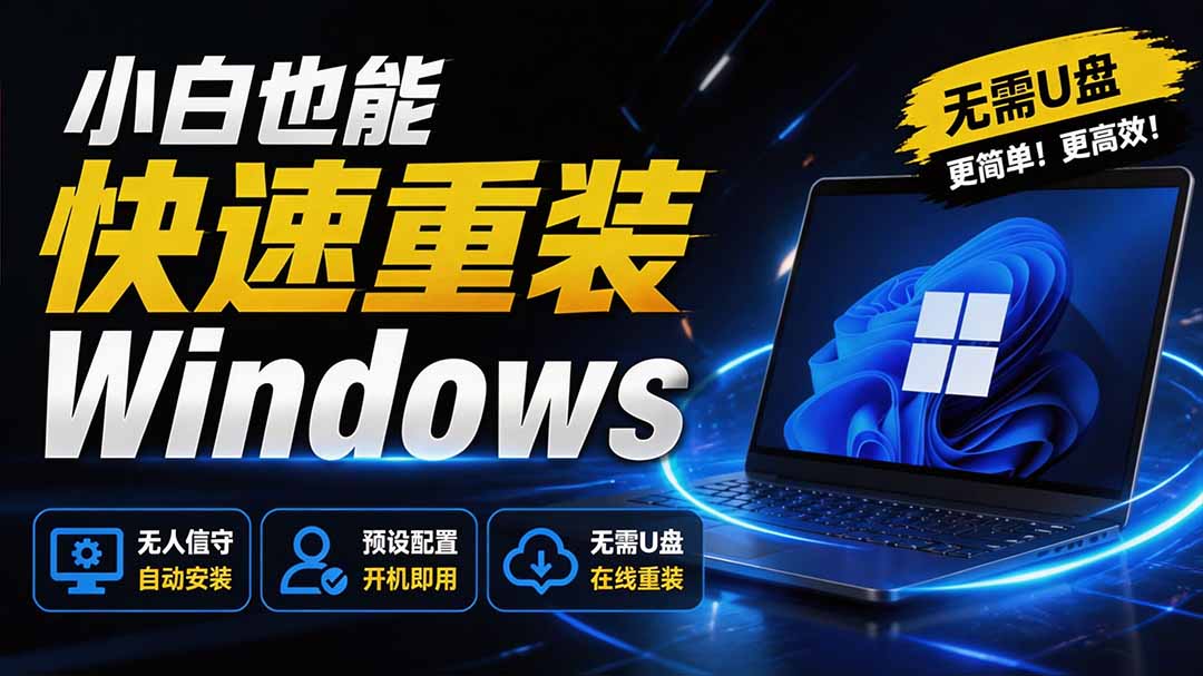 图片[2]-（19747期）免U盘重装！这工具让小白也可快速重装 Windows，支持无人值守配置，数据无忧 CmzPrep_Rev2_生财有道创业项目网-生财有道