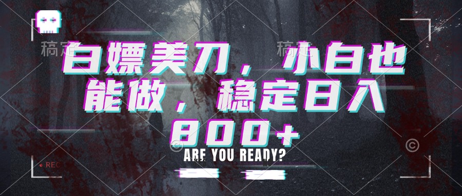 (20163期)白嫖美刀,小白也能做,稳定日入800+_生财有道创业项目网-生财有道