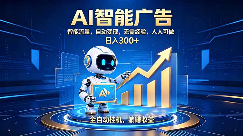 （19957期）轻资产新赛道，全自动AI广告，打造持续收益_生财有道创业项目网-生财有道