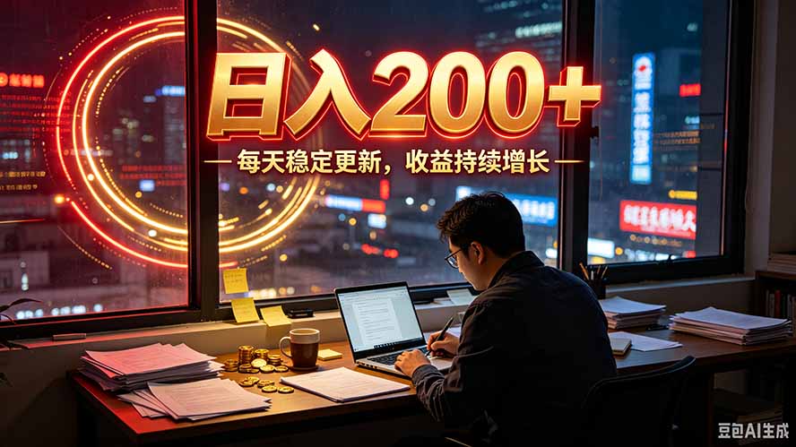 （19715期）番茄达人变现新玩法，全自动运行 每日300+_生财有道创业项目网-生财有道