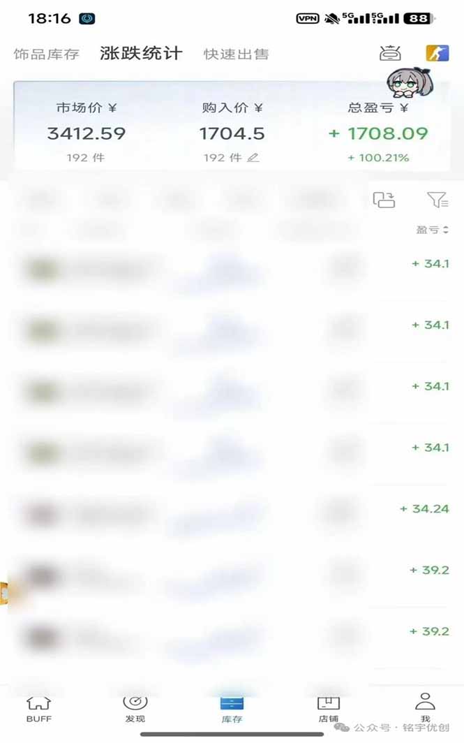 图片[4]-（19918期）steam搬砖，倒卖cs2饰品，达到月化20%+的收益，真正的靠谱可落地长期项目_生财有道创业项目网-生财有道