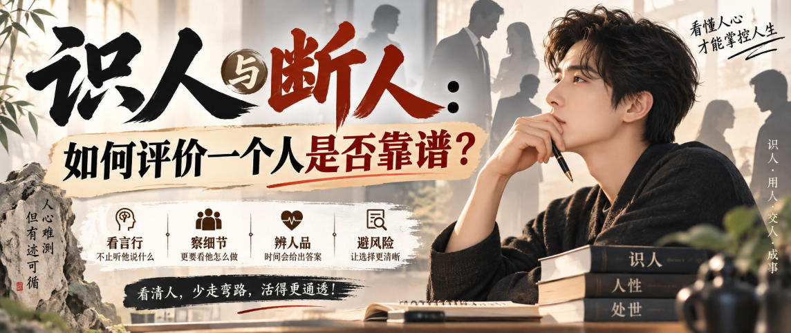 付费文章：识人与断人：如何评价一个人是否靠谱？——生财有道创业项目网-生财有道