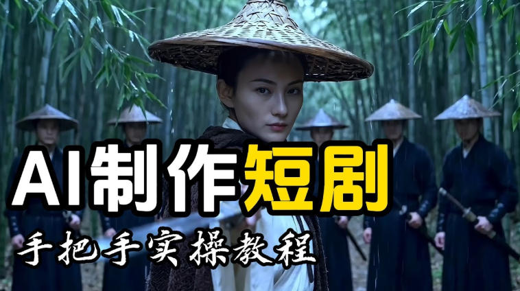 【保姆级手把手教程】AI短剧制作完整流程教学，从小白零基础到成片大神——生财有道创业项目网-生财有道