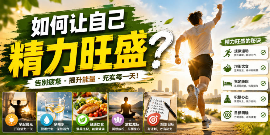付费文章：如何让自己精力旺盛？——生财有道创业项目网-生财有道