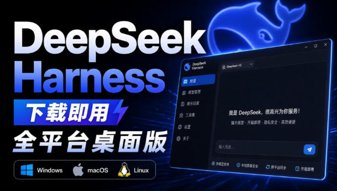 图片[1]-Github上近20万Stars，Harness现在可以双击运行使用了，Harness全平台桌面版——生财有道创业项目网-生财有道