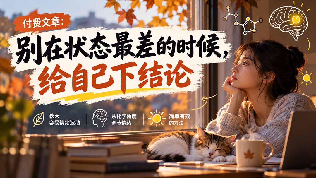 图片[2]-（20716期）【无水印】某付费文章：别在状态最差的时候，给自己下结论_生财有道创业项目网-生财有道