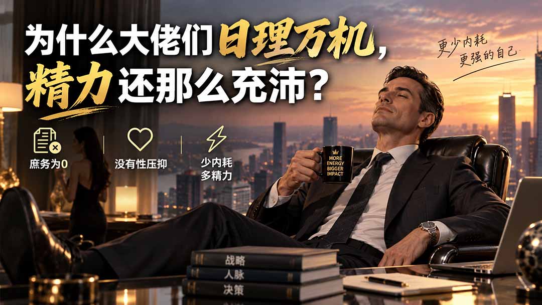 (20244期)付费文章:为什么大佬们日理万机,精力还那么充沛?_生财有道创业项目网-生财有道