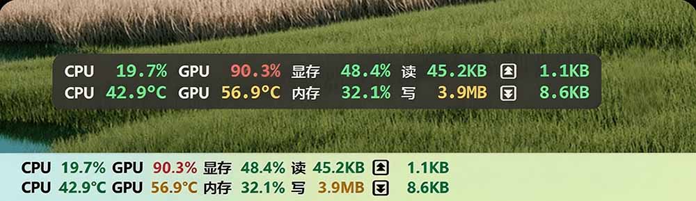 图片[5]-（20245期）Github超过3.3K Stars！电脑桌面硬件监控工具，界面好看又好用，实时CPU/GPU/网速实时显示 LiteMonitor_生财有道创业项目网-生财有道