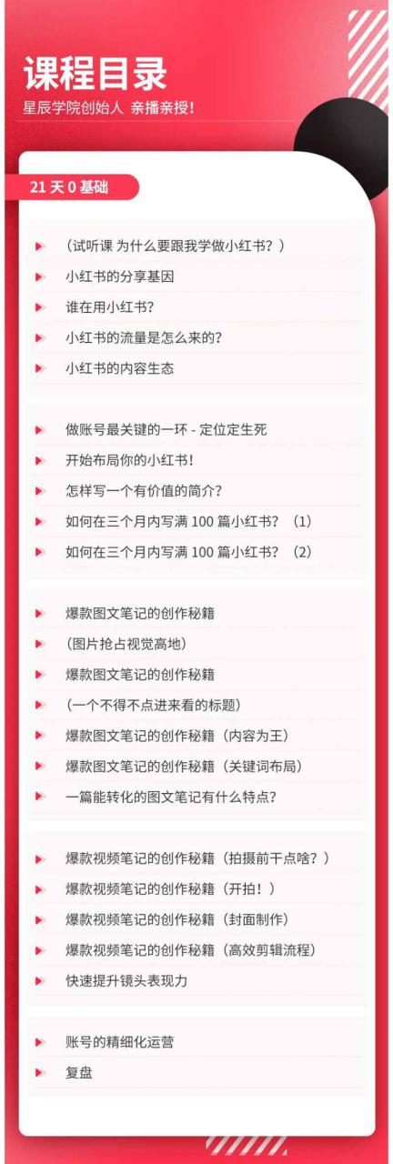 图片[3]-（20341期）小红书21天图文视频爆款创作课：掌握选题、图片、标题、内容、关键词与脚本剪辑，建立持续创作体系_生财有道创业项目网-生财有道