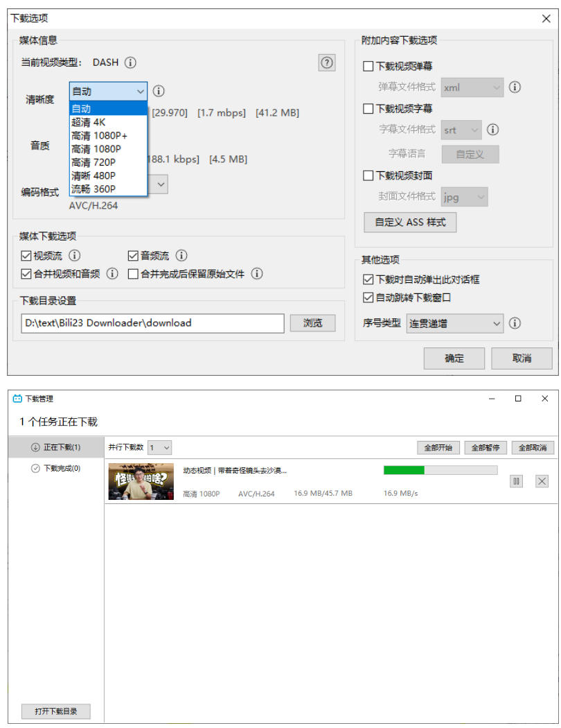 图片[4]-（21215期）最新B站视频下载工具！支持4K画质，批量不限速下载，使用简便且完全免费，Bili23最新B站解析下载器_生财有道创业项目网-生财有道