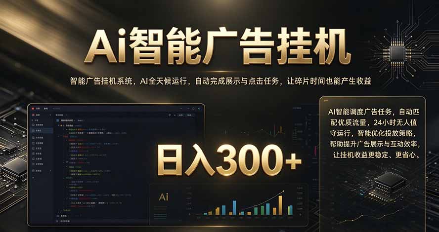 (20888期)闲置设备别闲置,AI 广告自动化任务,看懂少走弯路_生财有道创业项目网-生财有道