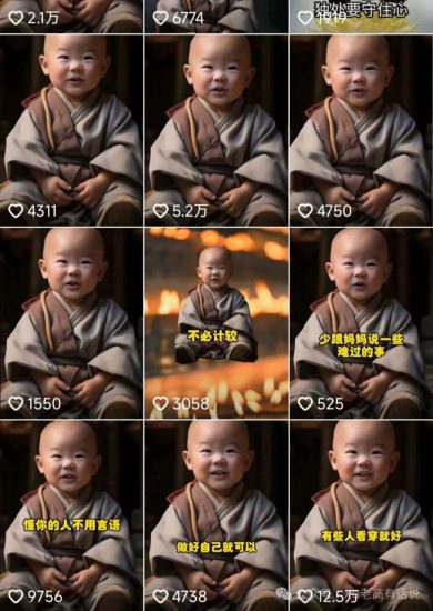 (12552期)9月最新小和尚日引200+创业粉教程,最新一键生成工具3分钟一条,日稳定..._生财有道创业网-生财有道