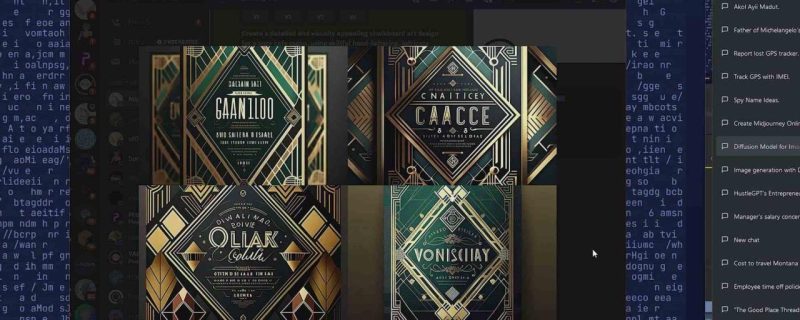 Midjourney及ChatGPT4人工智能生成艺术图像综合指南-9节课-中英字幕-生财有道