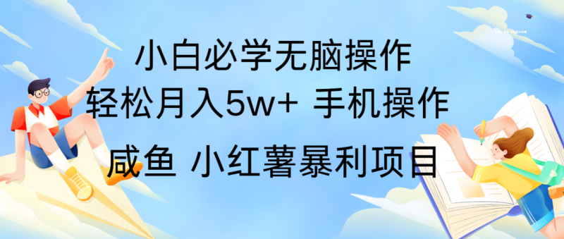 全网首发2024最暴利手机操作项目，简单无脑操作，每单利润最少500+-生财有道
