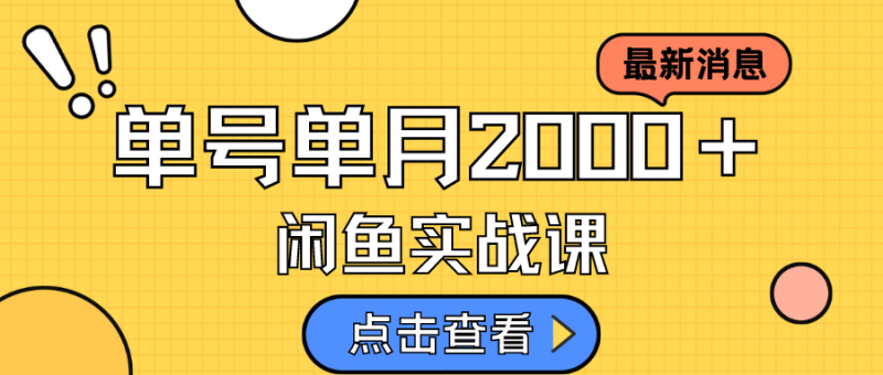 （7328期）咸鱼虚拟资料新模式，月入2w＋，可批量复制，单号一天50-60没问题 多号多撸-生财有道