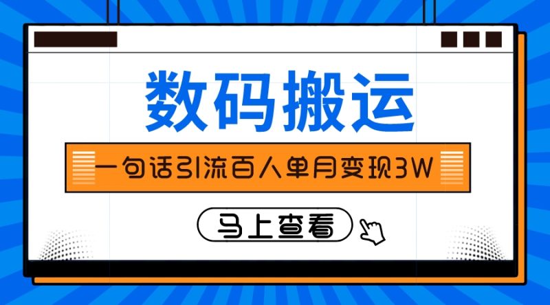 (8129期)仅靠一句话引流百人变现3万?-生财有道