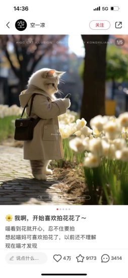 AI猫咪穿搭保姆级教程，起号容易，变现途径多-生财有道