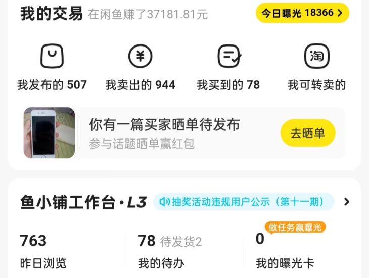 (8433期)揭秘闲鱼首饰市场,七天螺旋暴力起号玩法,最详细保姆式教学,日入1000+-生财有道