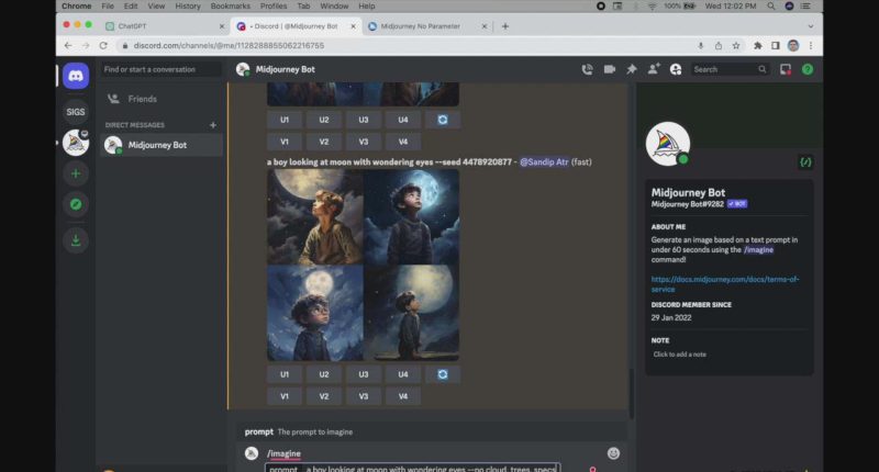 (8806期)ChatGPT4 和 MidJourney AI 绘画聊天革命性指南教程-33节视频课-中英字幕-生财有道