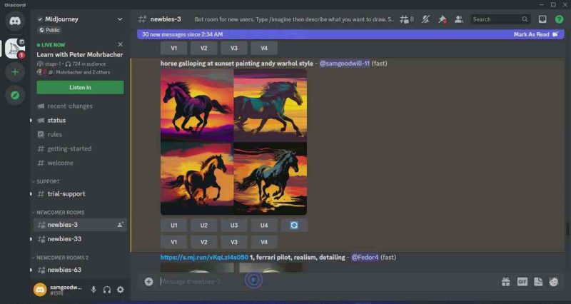 (9643期)Midjourney AI人工智能艺术图片从入门到高级创作教程-34节课-中英字幕-生财有道