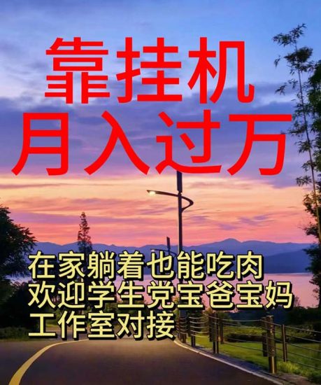 (10838期)靠挂机,日入1000+,躺着也能吃肉,适合宝爸宝妈学生党工作室,电脑手…-生财有道