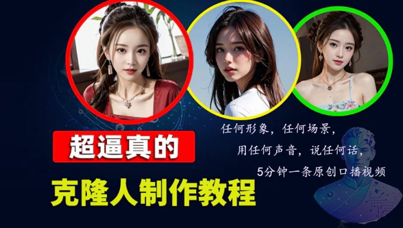 (13053期)数字人2.0,2024下半年最火项目,无限免费生成视频,任何场景,用任何..._生财有道创业项目网-生财有道