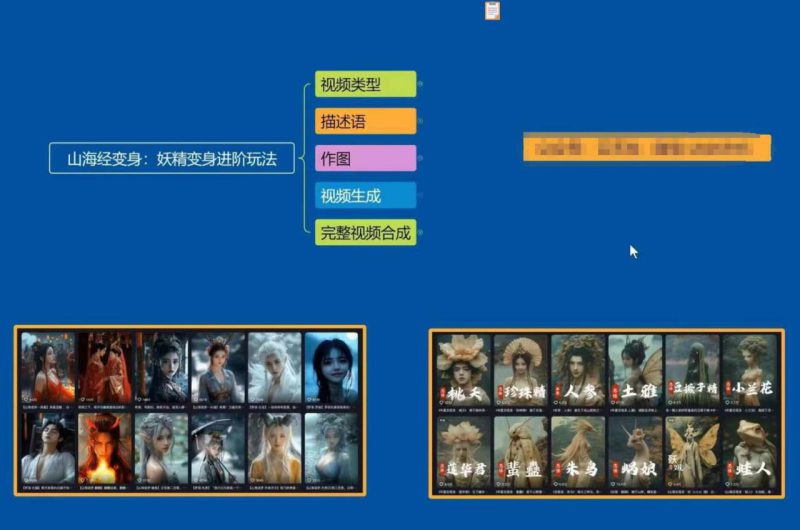 云天AI山海经变身视频教程，妖精变身进阶保姆级教学_生财有道创业网-生财有道