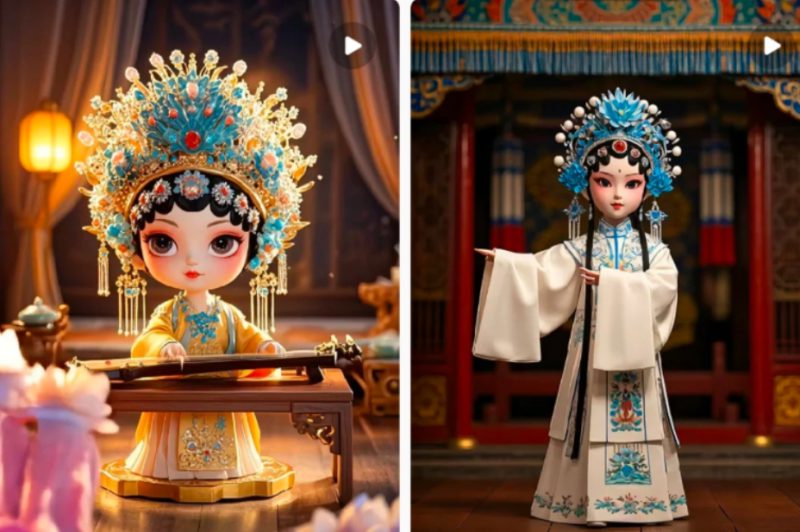 利用AI制做Q版古风娃娃视频,只需三步新手也能做出流量好到爆(附教程+提示…_生财有道创业网-生财有道